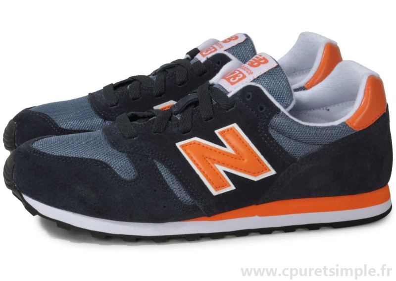 new balance bleu marine et orange